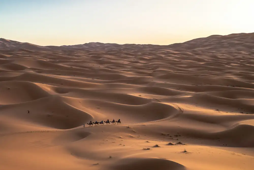 Erg Chebbi Sahara dunes on 8 Days in Marrakech