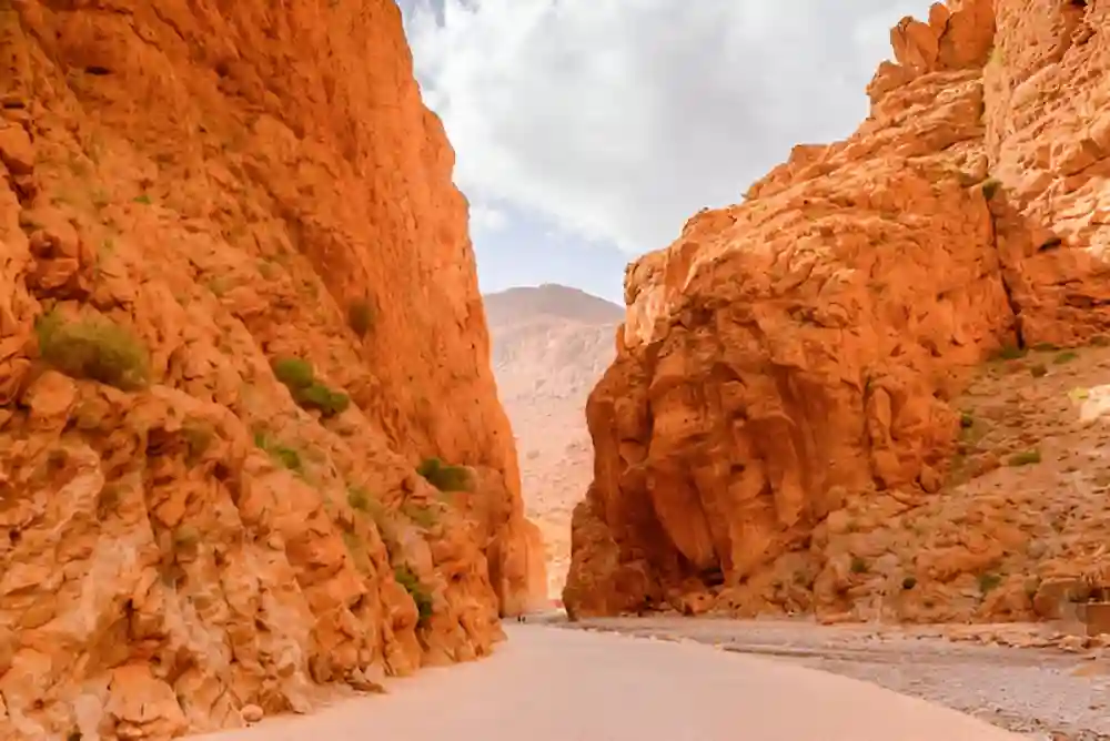 Todra Gorge canyon view on Marrakech itinerary 5 days